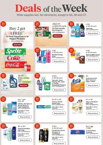Walgreens offer thumb