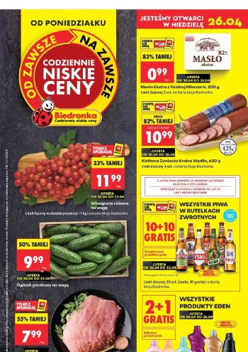 Biedronka offer thumb