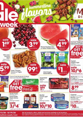 Giant Eagle offer thumb