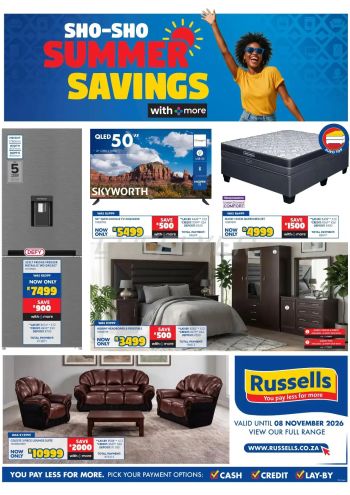 Russells offer thumb